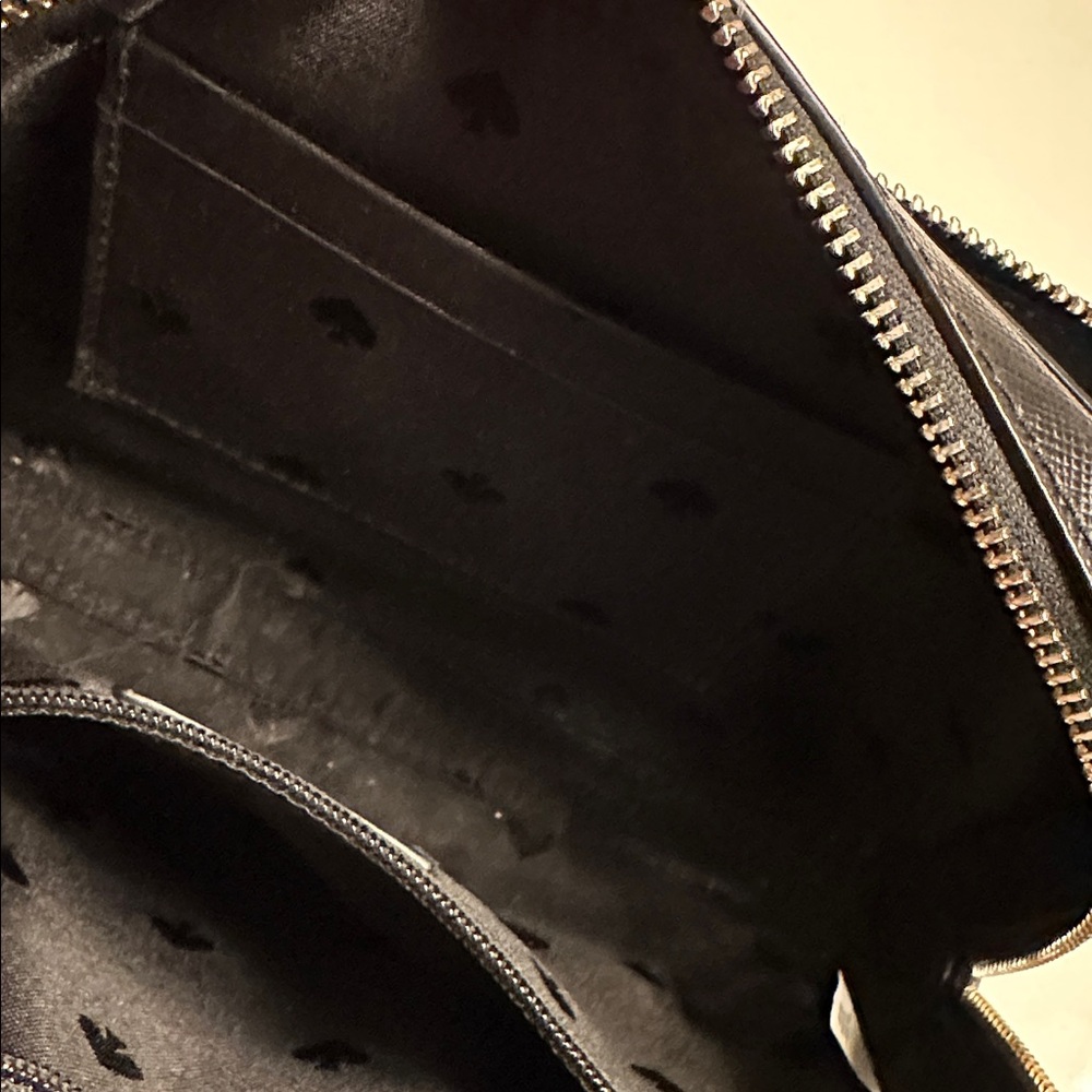 Kate Spade Black Leather Crossbody Bag - Picture 4 of 5